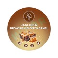 etykieta Jaglanka_Brownie_Słony_Karmel_FRONT