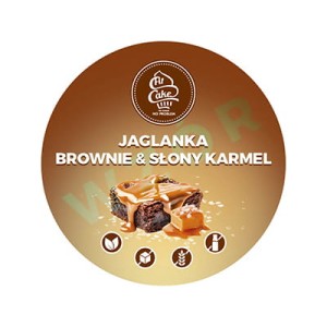 Jaglanka Brownie & Słony Karmel