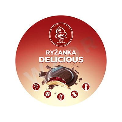 etykieta Ryżanka_Delicious_FRONT