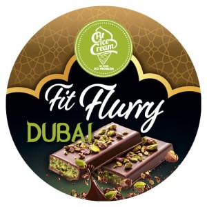  Fit Flurry Dubai nalepka fi 60 mm PAPIER