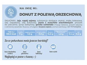 Karty z rozszerzonym składem ciast + cienkopis